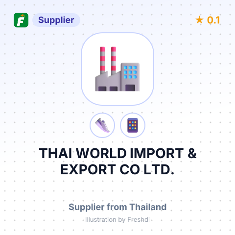 THAI WORLD IMPORT & EXPORT CO LTD. – summary card, no photo uploaded yet