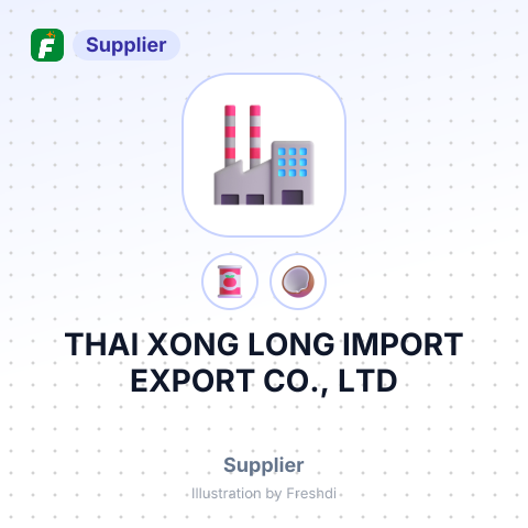 THAI XONG LONG IMPORT EXPORT CO., LTD – summary card, no photo uploaded yet
