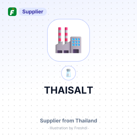THAISALT – summary card, no photo uploaded yet