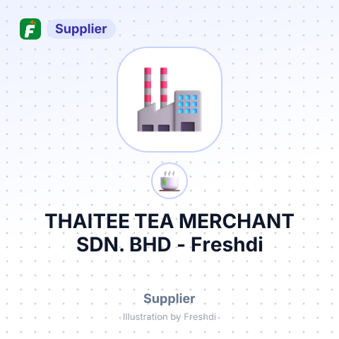 THAITEE TEA MERCHANT SDN. BHD – summary card, no photo uploaded yet