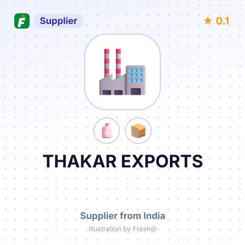 THAKAR EXPORTS – summary card, no photo uploaded yet