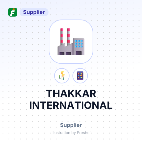 THAKKAR INTERNATIONAL – summary card, no photo uploaded yet