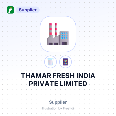 THAMAR FRESH INDIA PRIVATE LIMITED – summary card, no photo uploaded yet