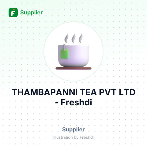 THAMBAPANNI TEA PVT LTD – summary card, no photo uploaded yet