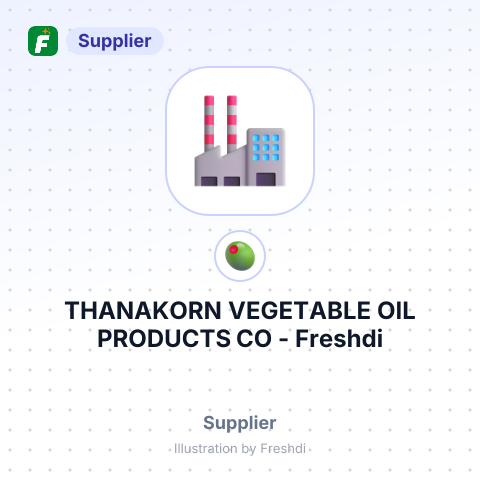 THANAKORN VEGETABLE OIL PRODUCTS CO – summary card, no photo uploaded yet