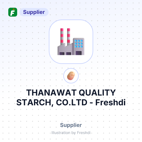 THANAWAT QUALITY STARCH, CO.LTD – summary card, no photo uploaded yet