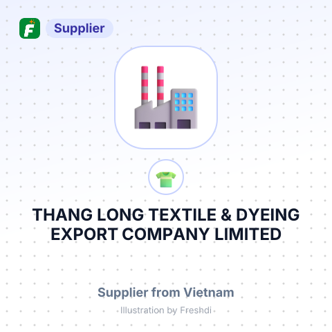 THANG LONG TEXTILE & DYEING EXPORT COMPANY LIMITED – summary card, no photo uploaded yet