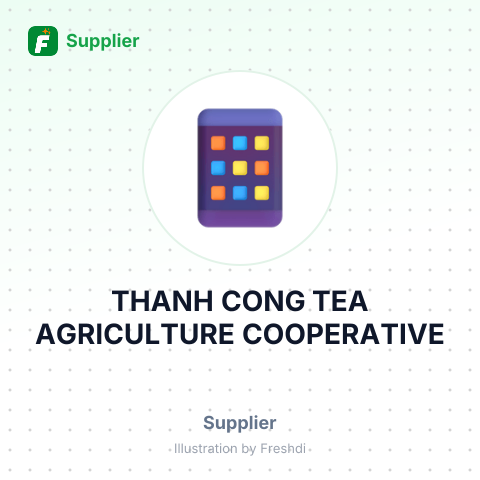 THANH CONG TEA AGRICULTURE COOPERATIVE – summary card, no photo uploaded yet