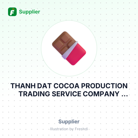 THANH DAT COCOA PRODUCTION TRADING SERVICE COMPANY LIMITED – summary card, no photo uploaded yet