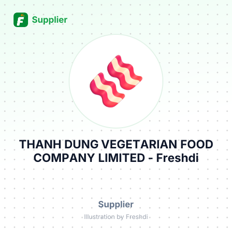 THANH DUNG VEGETARIAN FOOD COMPANY LIMITED – summary card, no photo uploaded yet