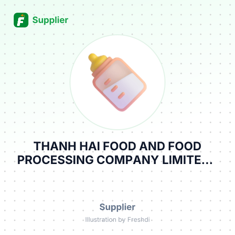 THANH HAI FOOD AND FOOD PROCESSING COMPANY LIMITED – summary card, no photo uploaded yet