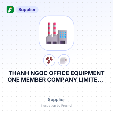 THANH NGOC OFFICE EQUIPMENT ONE MEMBER COMPANY LIMITED – summary card, no photo uploaded yet