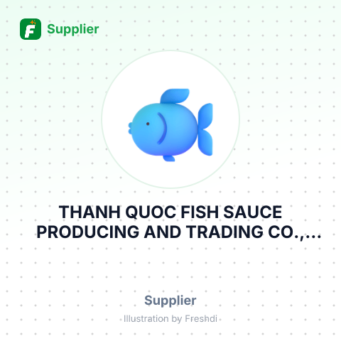 THANH QUOC FISH SAUCE PRODUCING AND TRADING CO., LTD – summary card, no photo uploaded yet