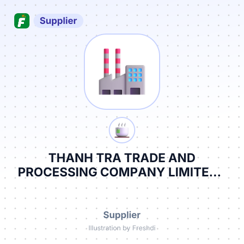 THANH TRA TRADE AND PROCESSING COMPANY LIMITED – summary card, no photo uploaded yet