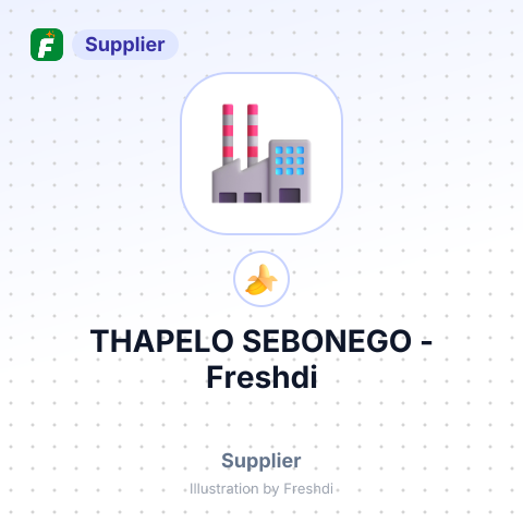 THAPELO SEBONEGO – summary card, no photo uploaded yet
