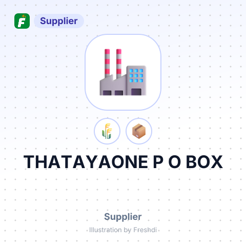 THATAYAONE P O BOX – summary card, no photo uploaded yet