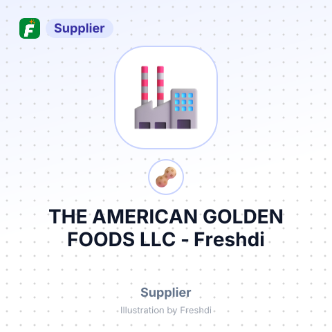 THE AMERICAN GOLDEN FOODS LLC – summary card, no photo uploaded yet