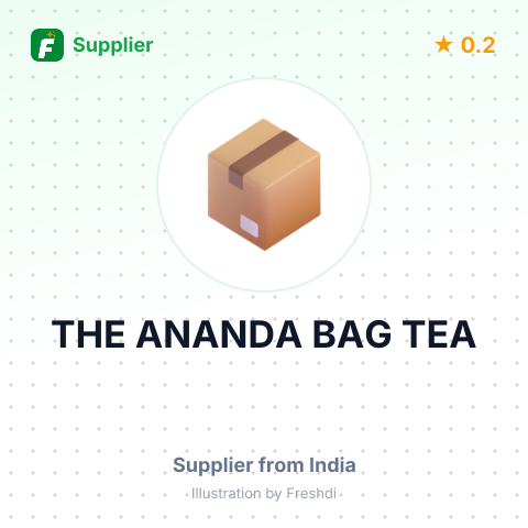 THE ANANDA BAG TEA – summary card, no photo uploaded yet