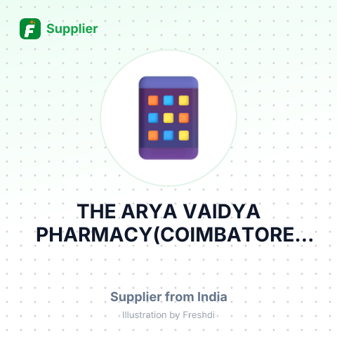 THE ARYA VAIDYA PHARMACY(COIMBATORE) LTD – summary card, no photo uploaded yet