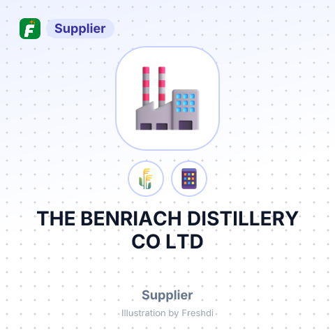 THE BENRIACH DISTILLERY CO LTD – summary card, no photo uploaded yet