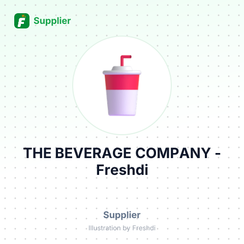 THE BEVERAGE COMPANY – summary card, no photo uploaded yet
