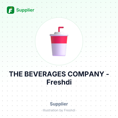THE BEVERAGES COMPANY – summary card, no photo uploaded yet