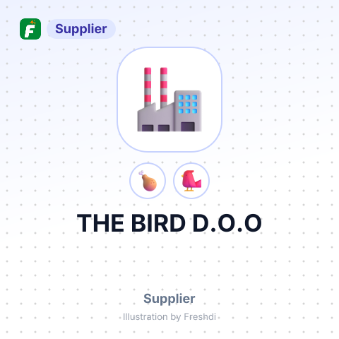 THE BIRD D.O.O – summary card, no photo uploaded yet