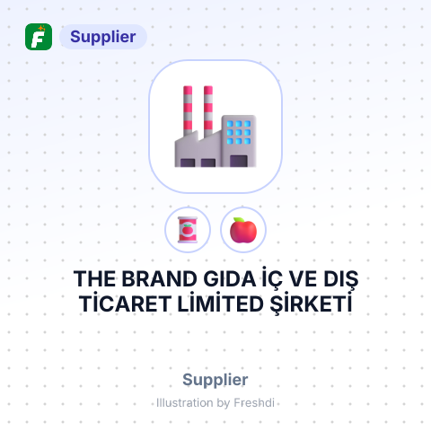 THE BRAND GIDA İÇ VE DIŞ TİCARET LİMİTED ŞİRKETİ – summary card, no photo uploaded yet