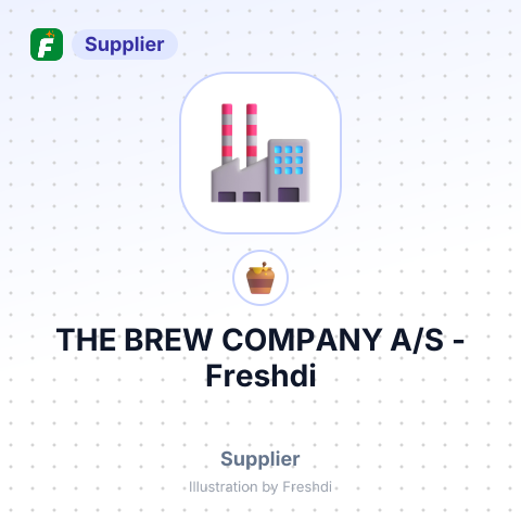 THE BREW COMPANY A/S – summary card, no photo uploaded yet