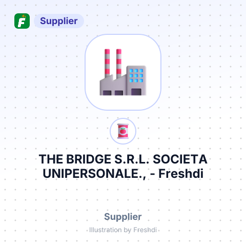 THE BRIDGE S.R.L. SOCIETA UNIPERSONALE., – summary card, no photo uploaded yet