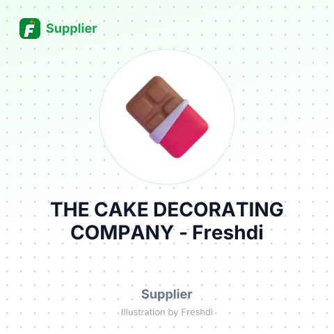 THE CAKE DECORATING COMPANY – summary card, no photo uploaded yet