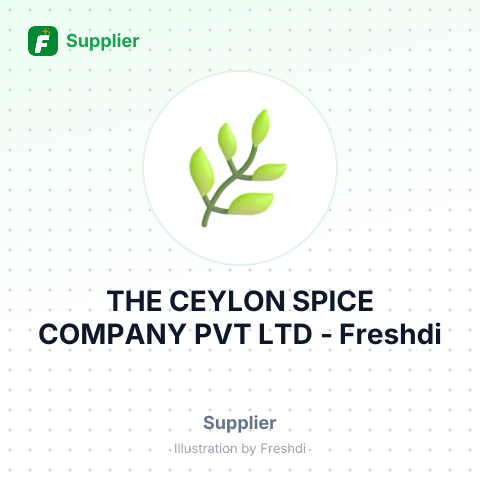 THE CEYLON SPICE COMPANY PVT LTD – summary card, no photo uploaded yet