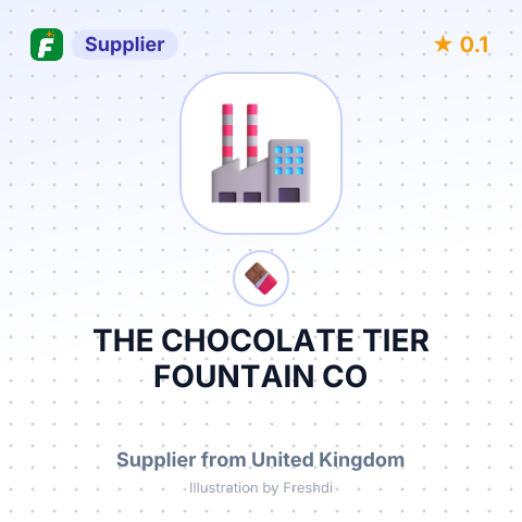 THE CHOCOLATE TIER FOUNTAIN CO – summary card, no photo uploaded yet