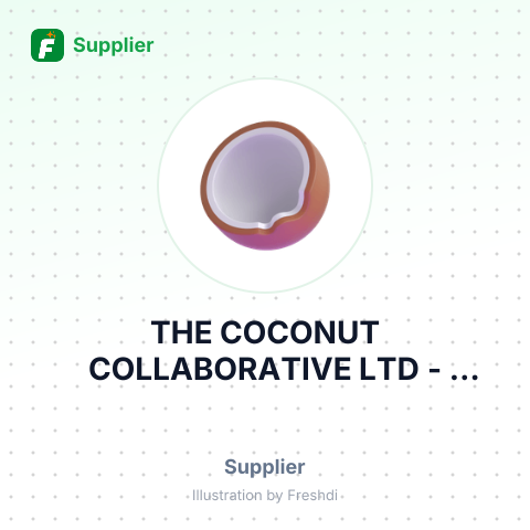 THE COCONUT COLLABORATIVE LTD – summary card, no photo uploaded yet