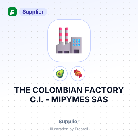 THE COLOMBIAN FACTORY C.I. - MIPYMES SAS – summary card, no photo uploaded yet