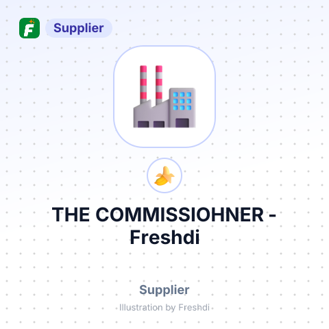THE COMMISSIOHNER – summary card, no photo uploaded yet