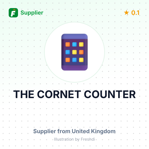 THE CORNET COUNTER – summary card, no photo uploaded yet