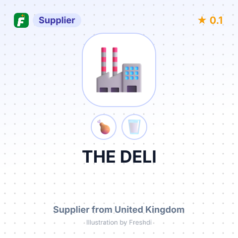 THE DELI – summary card, no photo uploaded yet