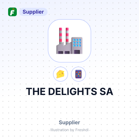 THE DELIGHTS SA – summary card, no photo uploaded yet