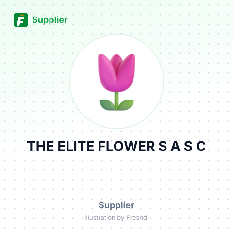 THE ELITE FLOWER S A S C – summary card, no photo uploaded yet