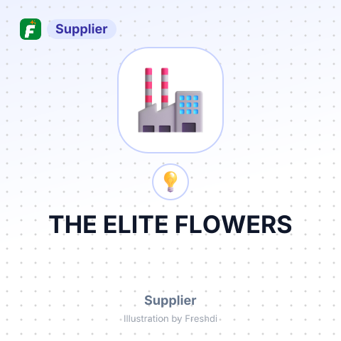 THE ELITE FLOWERS – summary card, no photo uploaded yet