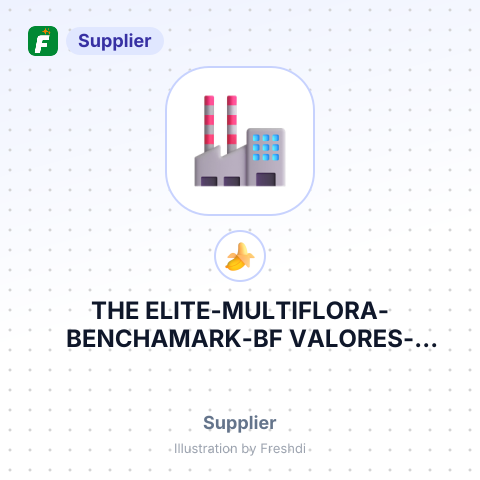 THE ELITE-MULTIFLORA-BENCHAMARK-BF VALORES-SAGARO – summary card, no photo uploaded yet