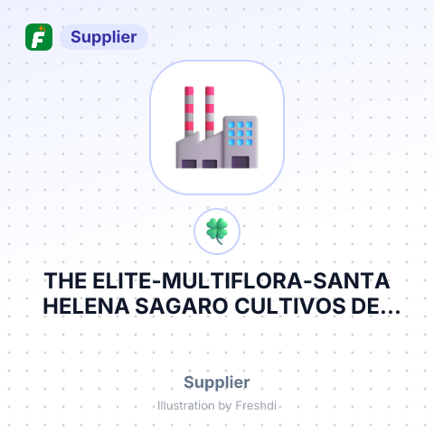 THE ELITE-MULTIFLORA-SANTA HELENA SAGARO CULTIVOS DEL NORTE BENCHMARK PLAZOLETA FILLCO PHYTOTEC ANDEAN – summary card, no photo uploaded yet