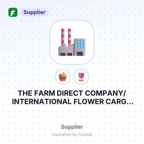 THE FARM DIRECT COMPANY/INTERNATIONAL FLOWER CARGO SAS – summary card, no photo uploaded yet