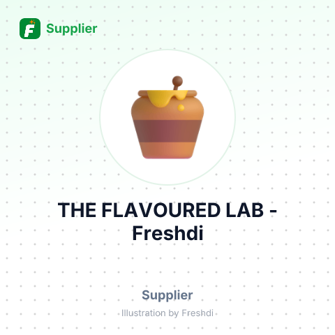 THE FLAVOURED LAB – summary card, no photo uploaded yet