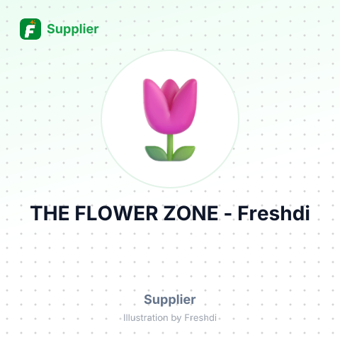 THE FLOWER ZONE – summary card, no photo uploaded yet