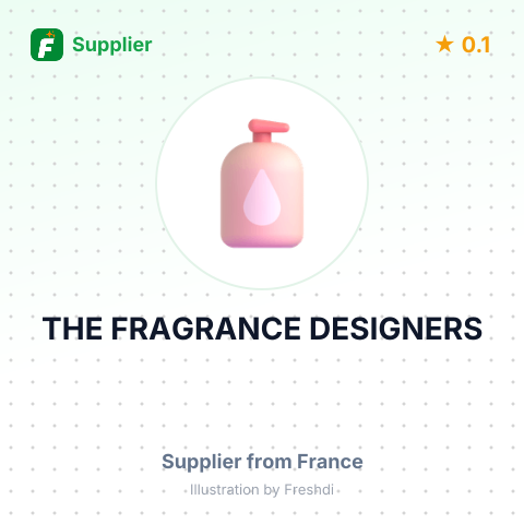 THE FRAGRANCE DESIGNERS – summary card, no photo uploaded yet