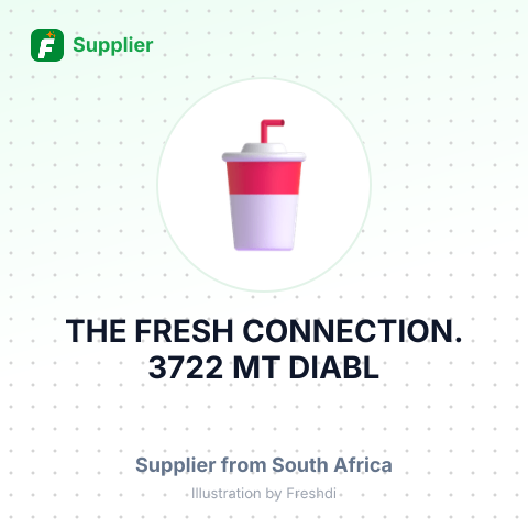 THE FRESH CONNECTION. 3722 MT DIABL – summary card, no photo uploaded yet