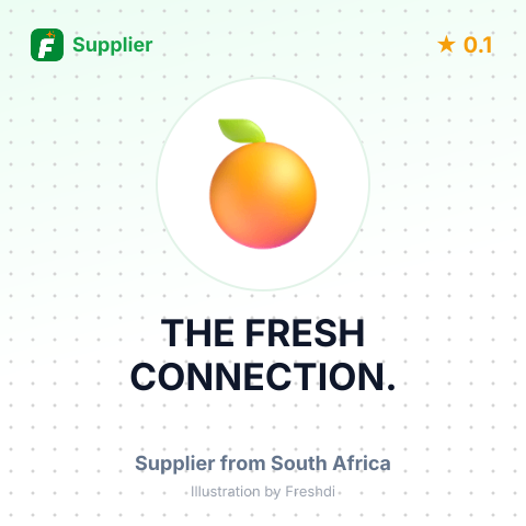 THE FRESH CONNECTION. – summary card, no photo uploaded yet