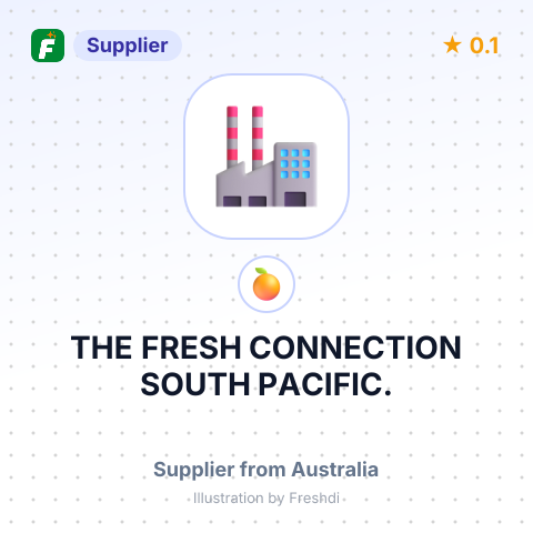 THE FRESH CONNECTION SOUTH PACIFIC. – summary card, no photo uploaded yet